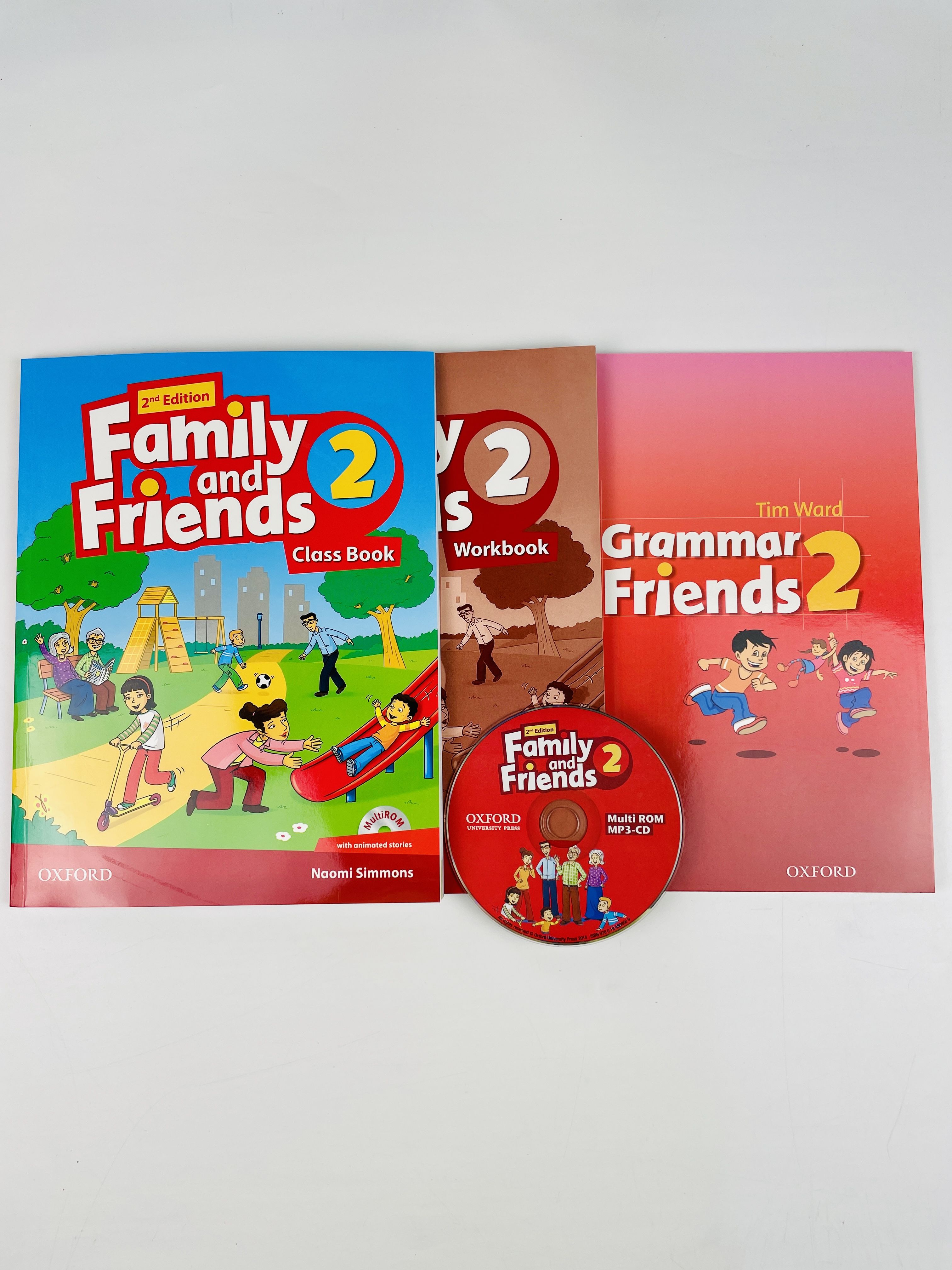 Family and Friends 2 (2nd edition) Class Book + Workbook + Grammar ...