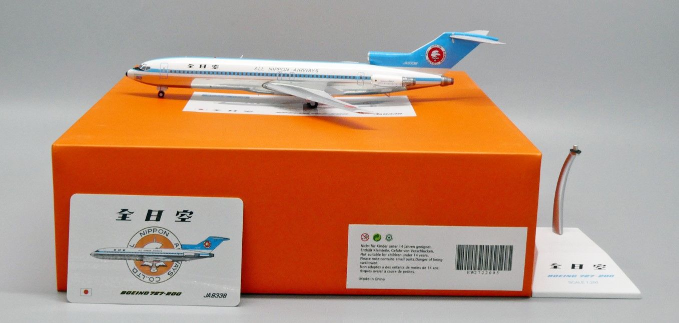JC Wings All Nippon Airways B727-ANA JA8338 1/200 Металлическая