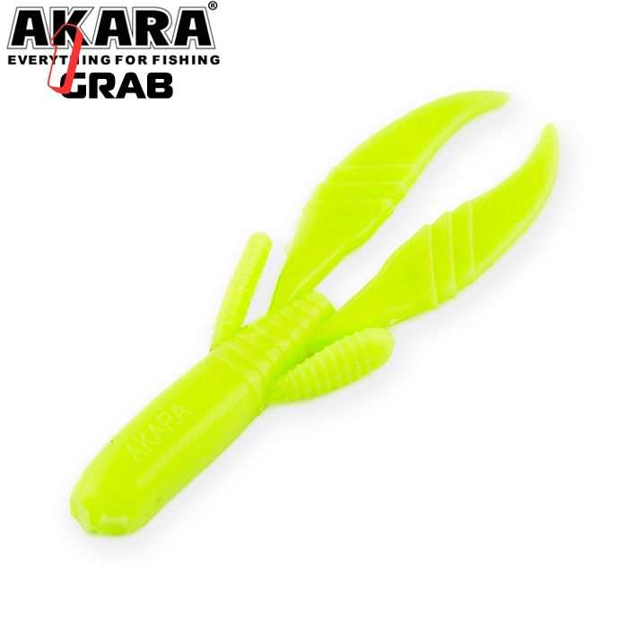 Твистер akara grab 60 04Y (B7) (6 шт.), GRB60-04Y-F6, (набор из 1 уп.)