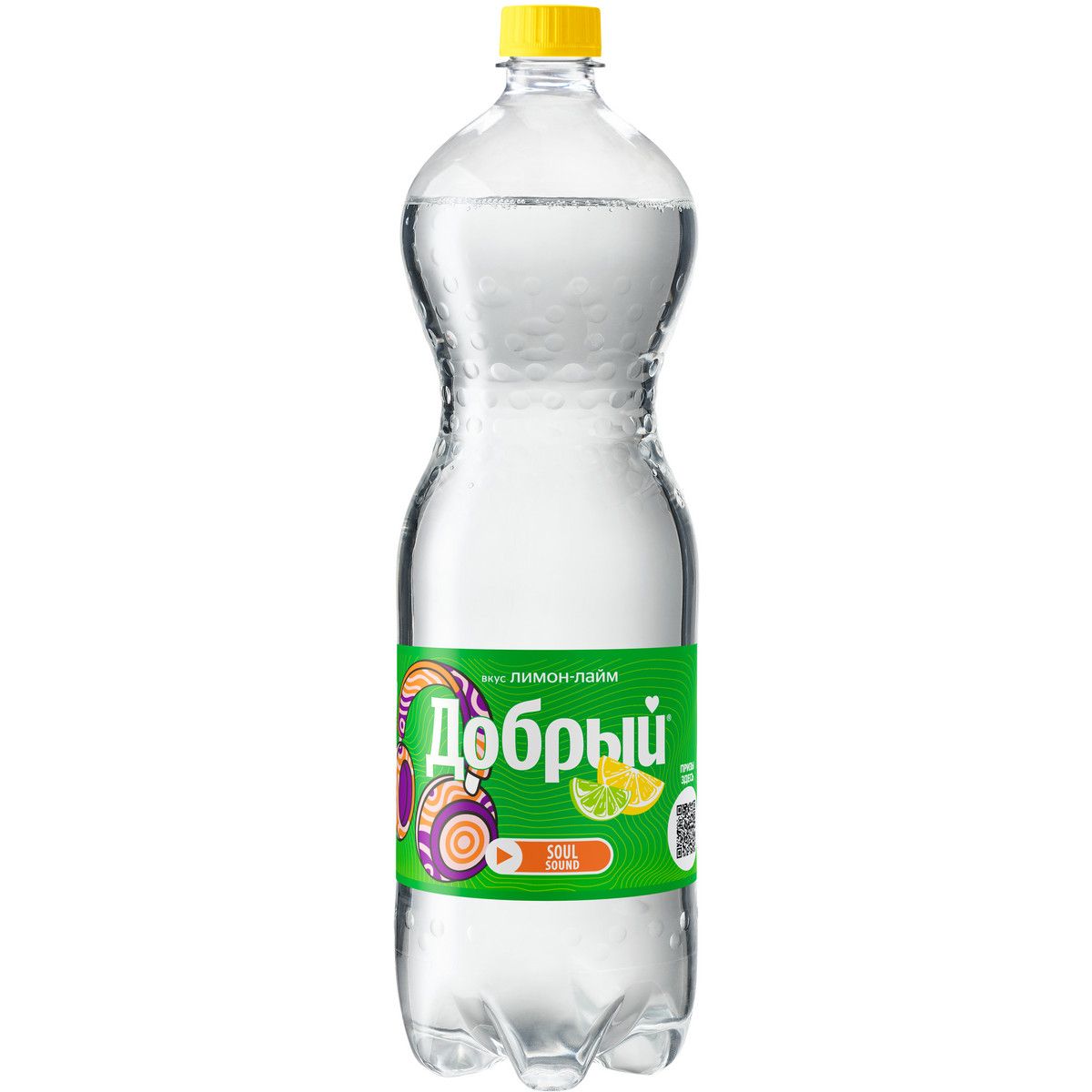 Газированный напиток Добрый Лимон-лайм, 1,5 л