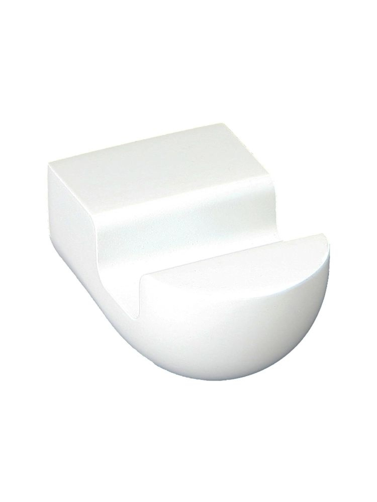 Крючок Wasserkraft Kammel K-8323WHITE белый, вешалка для полотенец в ванную, на шурупах #1