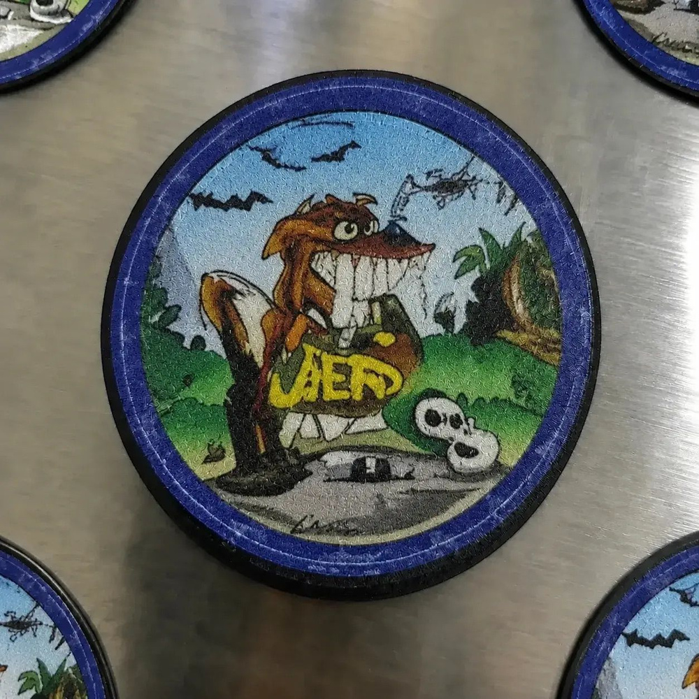 Шеврон - Патч Фишка POG. #1