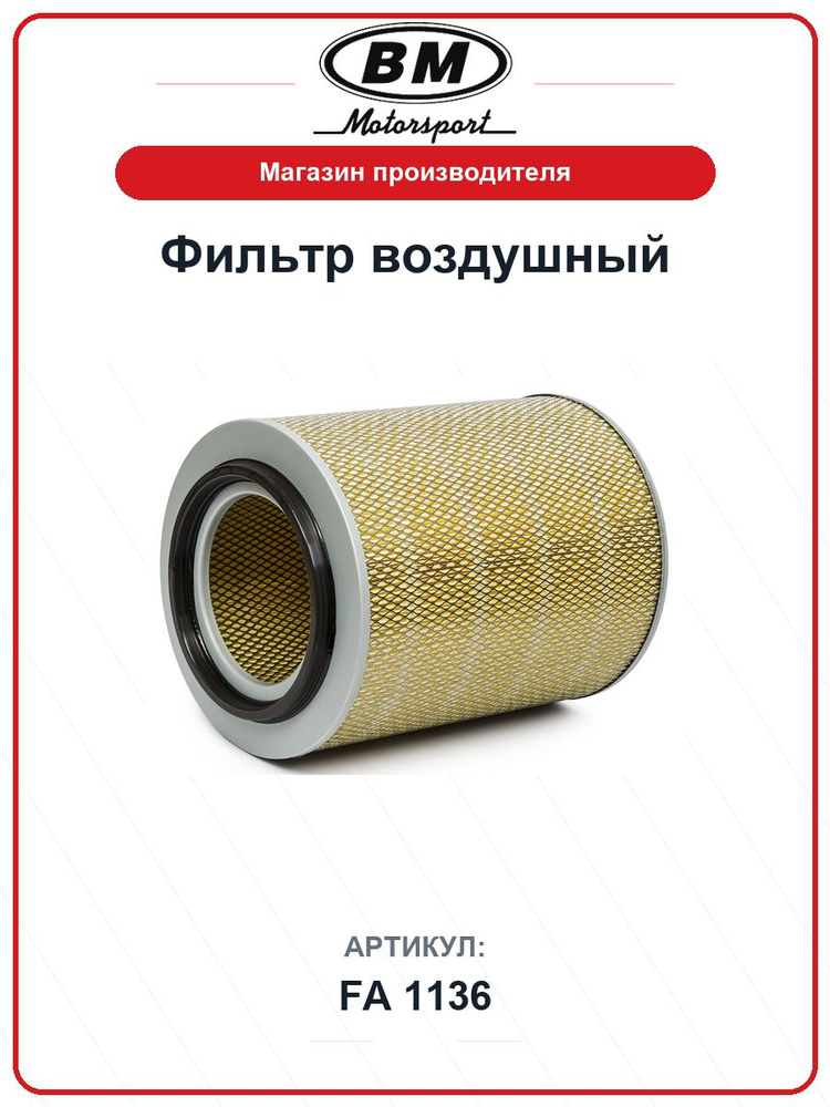 Фильтр воздушный FA1136 / BM / 281305A500 #1