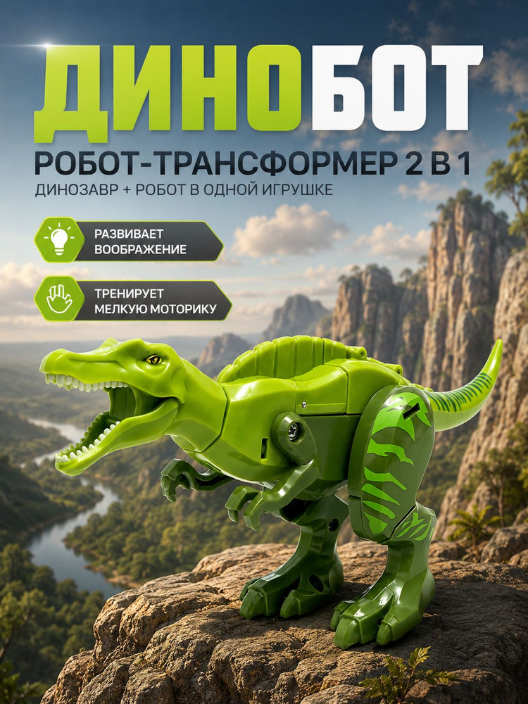 Робот Динобот , трансформируется #1