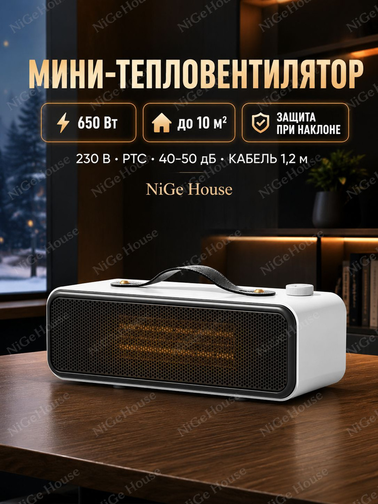 Тепловентилятор PTC 650W #1
