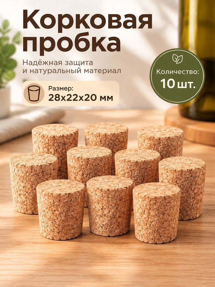 Пробка 10 шт #1