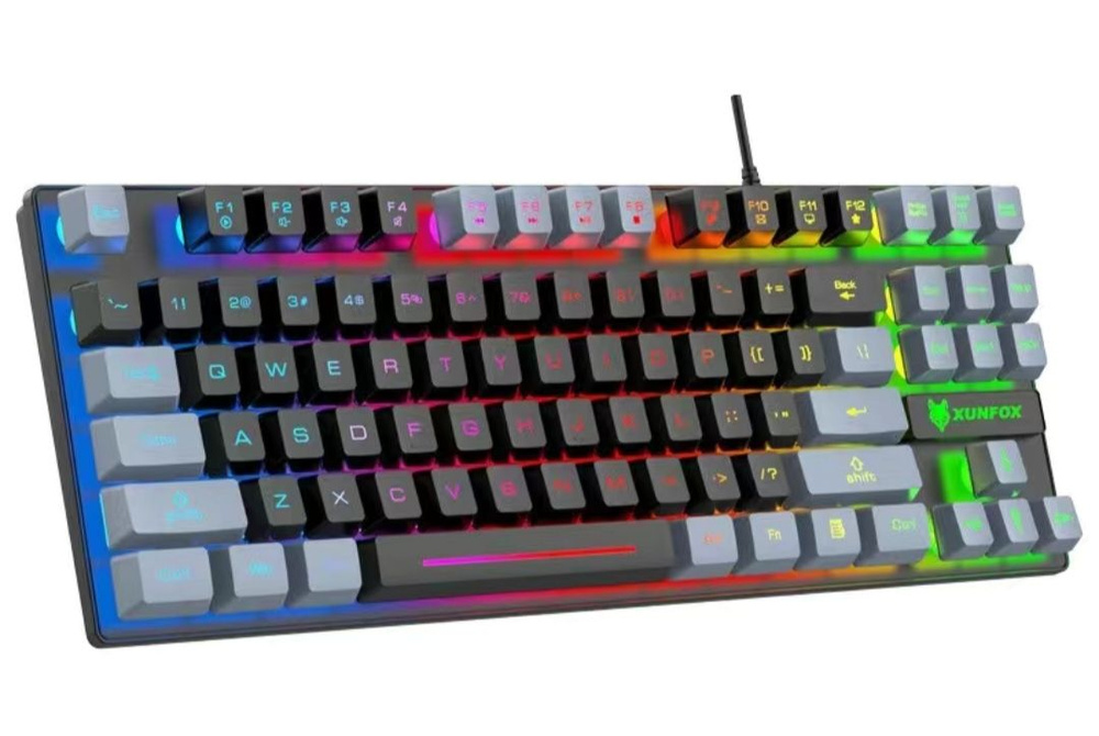 XUNFOX Игровая клавиатура K10, черный #1