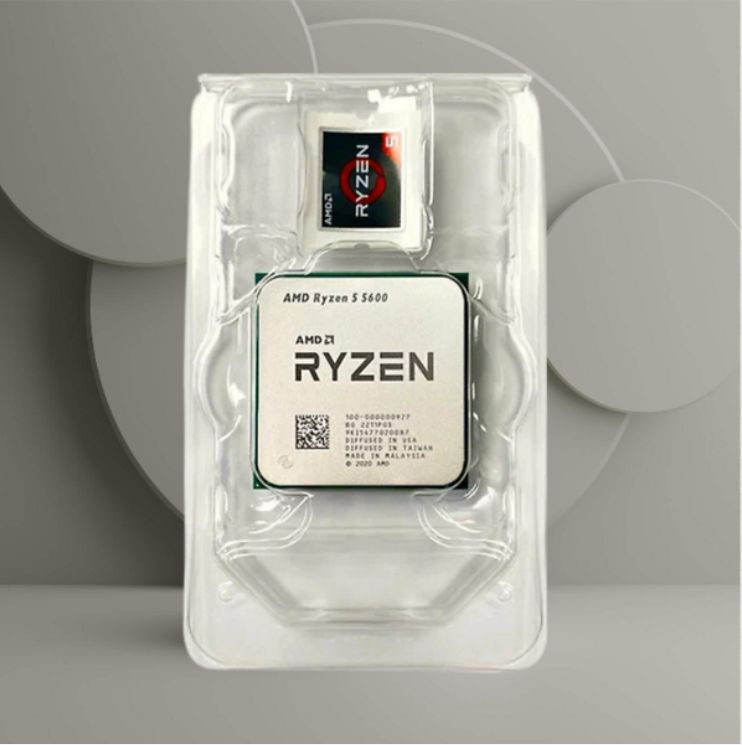 Процессор AMD Ryzen 5, OEM (без кулера), 6 яд., 3.5 ГГц купить по ...