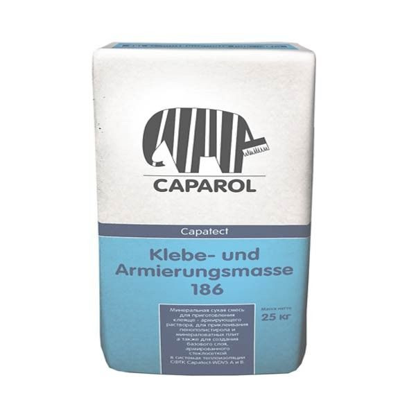 CAPAROL CAPATECT KLEBE UND ARMIERUNGSMASSE 186 смесь штукатурно клеевая для теплоизоляции 25кг  #1