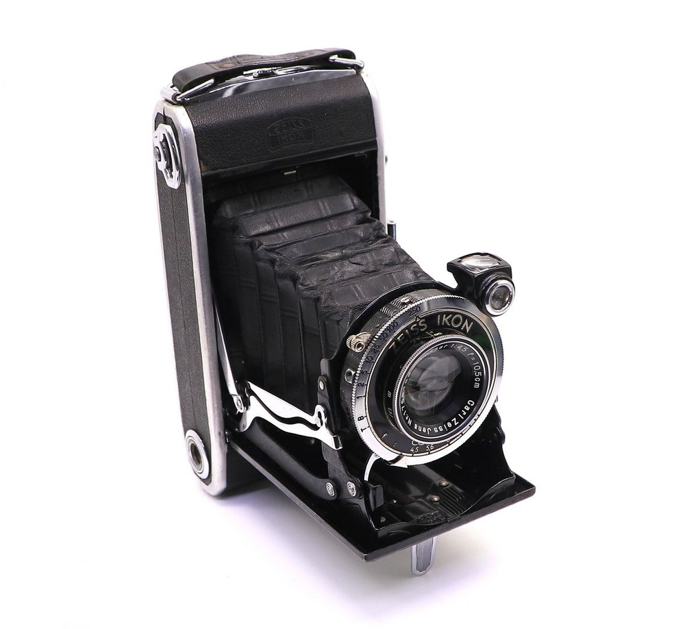 レトロ　カメラ　Zeiss Ikon Nettar 本体 Фотоаппарат винтажный Zeiss Ikon Nettar 515/2 + Tessar f/4.5 105mm