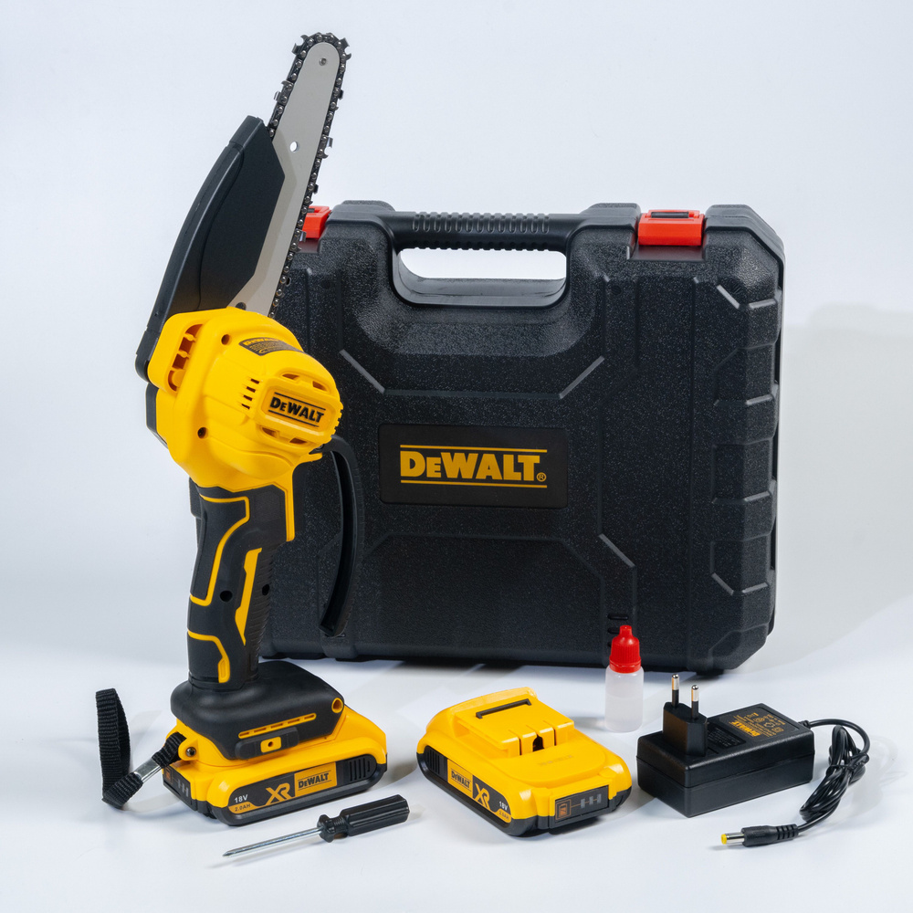 Аккумуляторная мини цепная пила DEWALT DCCS620 18V купить на OZON по ...