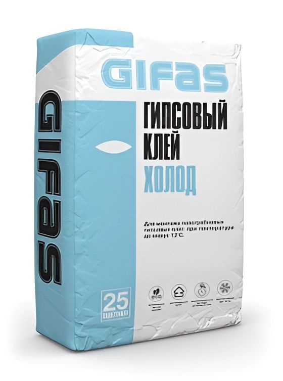 Клей для плитки Gifas Клей для ГКЛ ПГП Холод (25 кг) /50 купить по ...