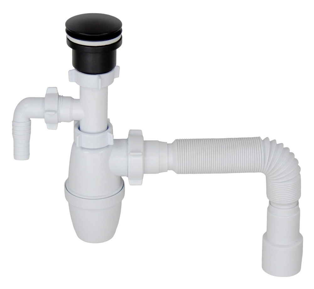Сифон для раковины с отводом для стиральной машины и универсальный ...