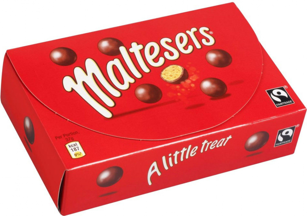 Шоколадные Шарики Maltesers/Драже Мальтизерс в Молочном Шоколаде/Хрустящие Шарики 100гр (Великобритания) #1