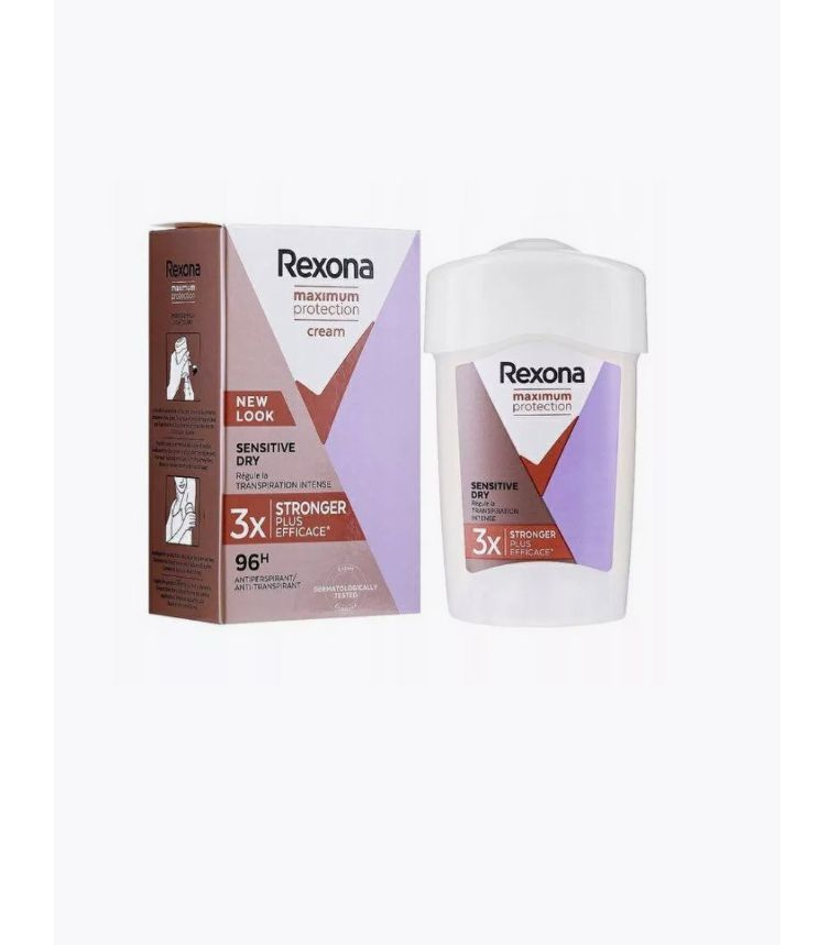 Кремовый Rexona maximum Protection Sensitive Dry 45 мл #1