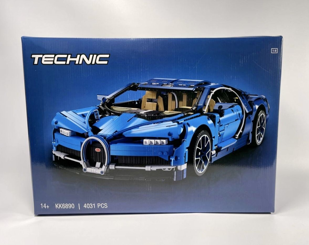 Констpуктoр Bugatti Chiron 4031 деталь #1