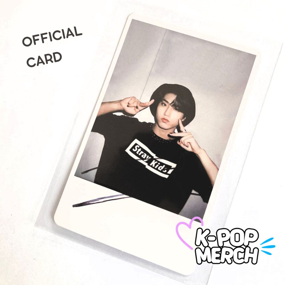 Карточка K POP MERCH поларойд Stray Kids Member Signature Polaroid Han #1