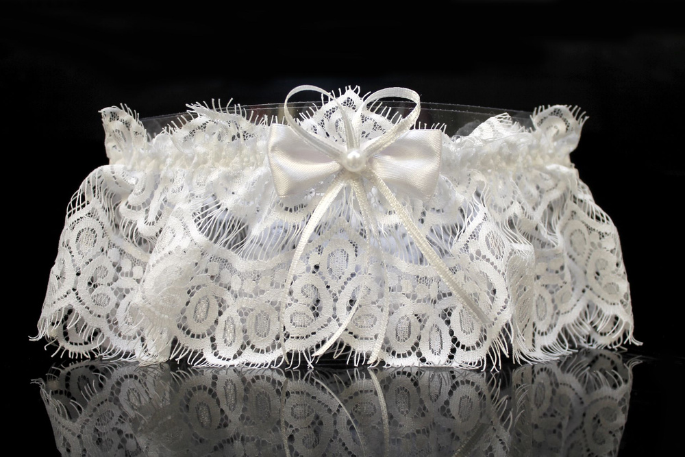 Свадебная подвязка на ногу невесты купить по выгодной цене в интернет ...