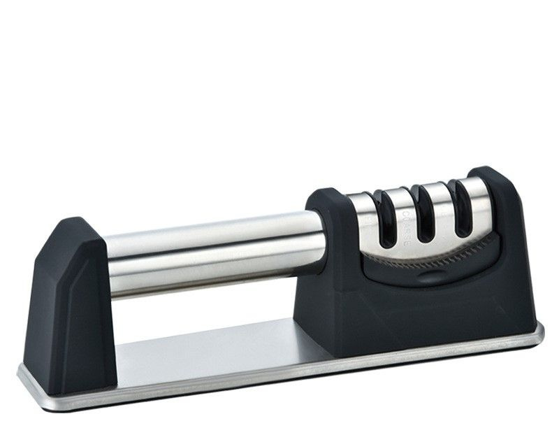 Точилка для ножей и ножниц механическая / Ножеточка ручная / Заточка ...