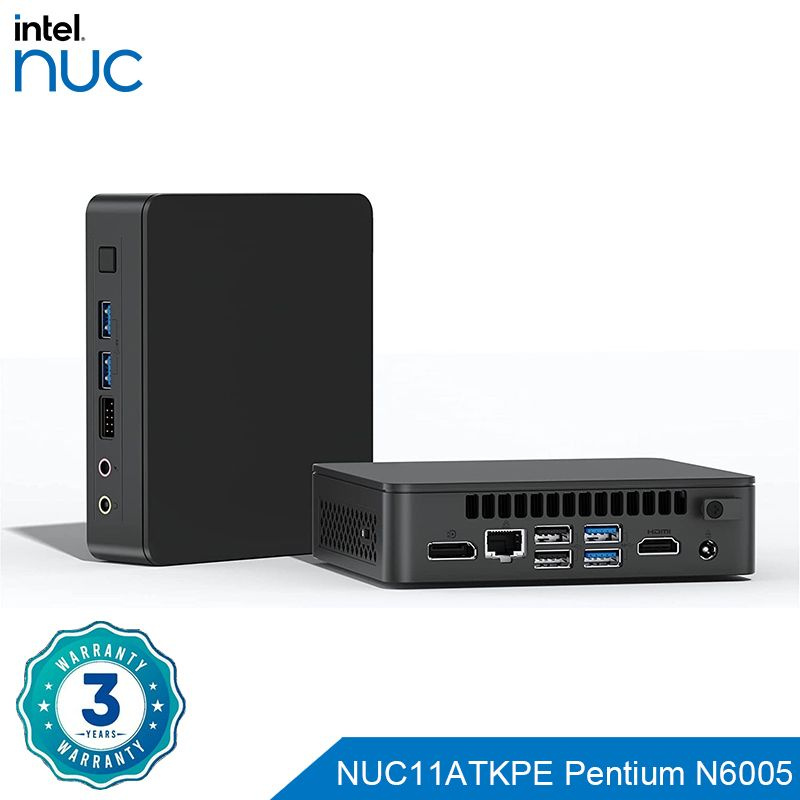 Intel Мини-ПК NUC11ATKPE (Intel Pentium Silver N6005, RAM 16 ГБ