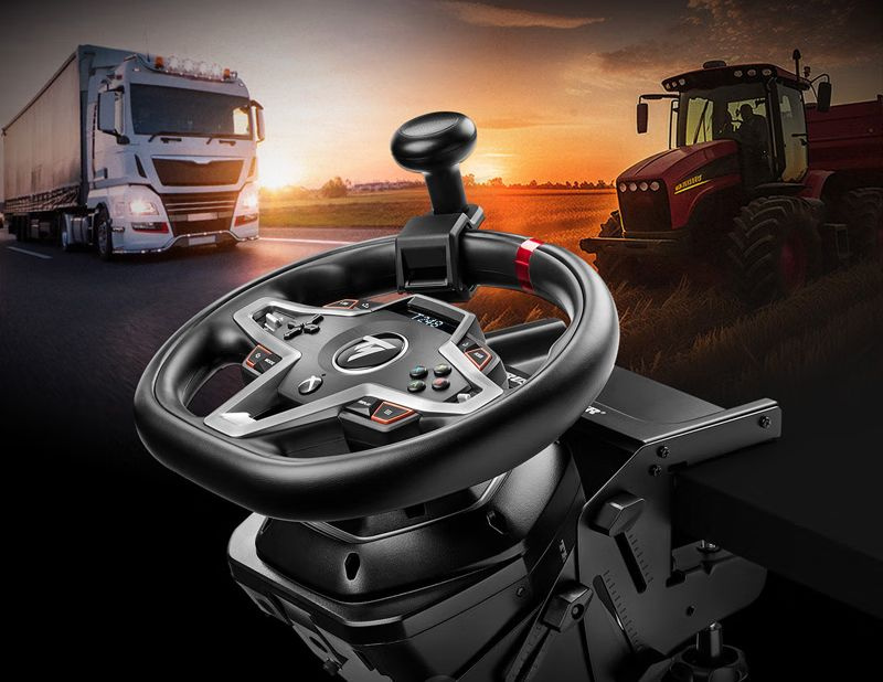 Регулятор рулевого колеса для серии симуляторов фермы от Thrustmaster ...