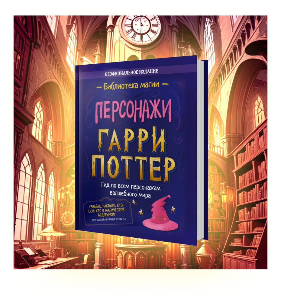 Гарри Поттер. Книги для поклонников поттерианы. О мире магии и волшебных  персонажах. Гид по всем волшебным персонажам