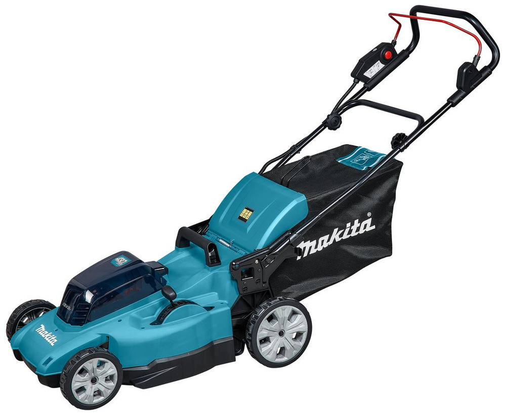 Аккумуляторная газонокосилка MAKITA DLM480CT2 LXT, 48см, 62л, 4в1 (2xBL1850B, DC18SH)  #1