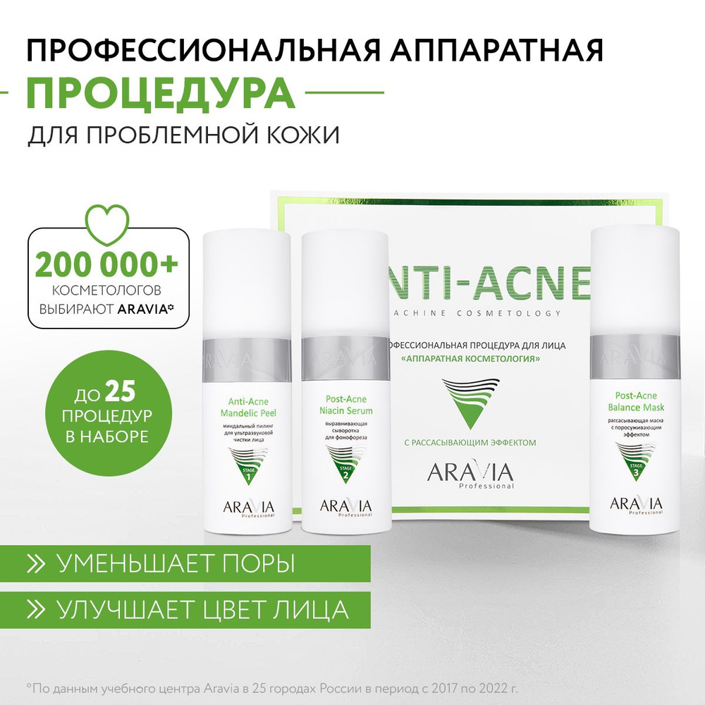 ARAVIA Professional Профессиональная процедура для лица Аппаратная косметология Anti-Acne  #1