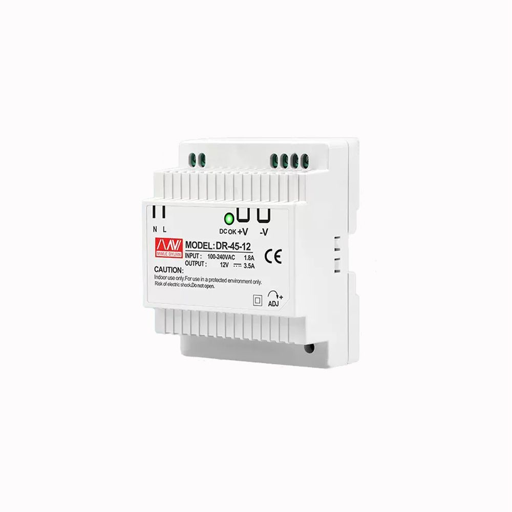 Модульный блок питания на DIN-рейку 12В DR-45W-12 - купить по выгодной ...