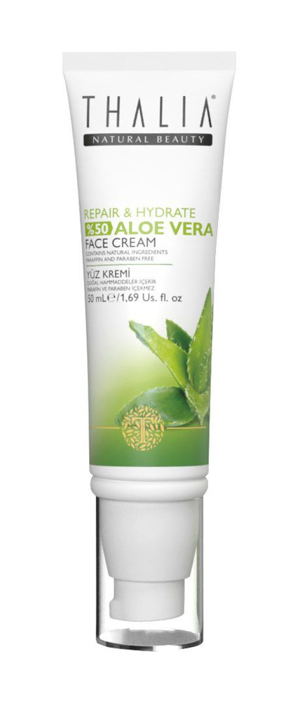 Увлажняющий крем для лица с алоэ вера THALIA NATURAL BEAUTY для женщин ...