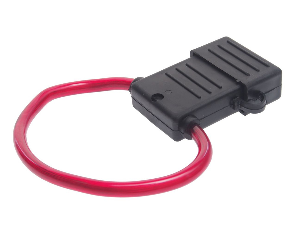 Держатель предохранителя макси флажкового с крышкой и проводом - No ...