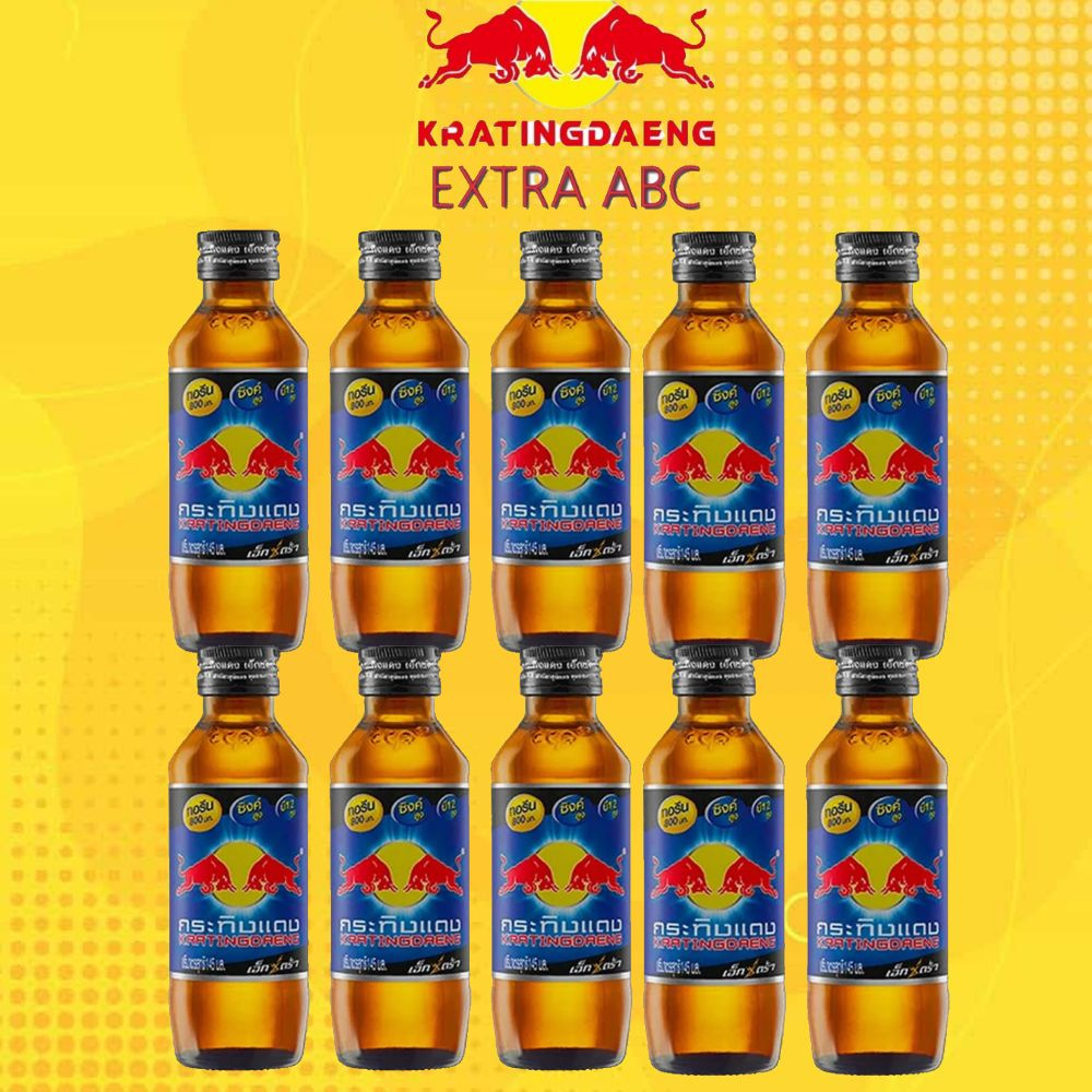 Энергетический напиток Red Bull Krating Daeng Extra sinc black/ Рэд Булл Черный 145 мл х 10шт Тайланд #1