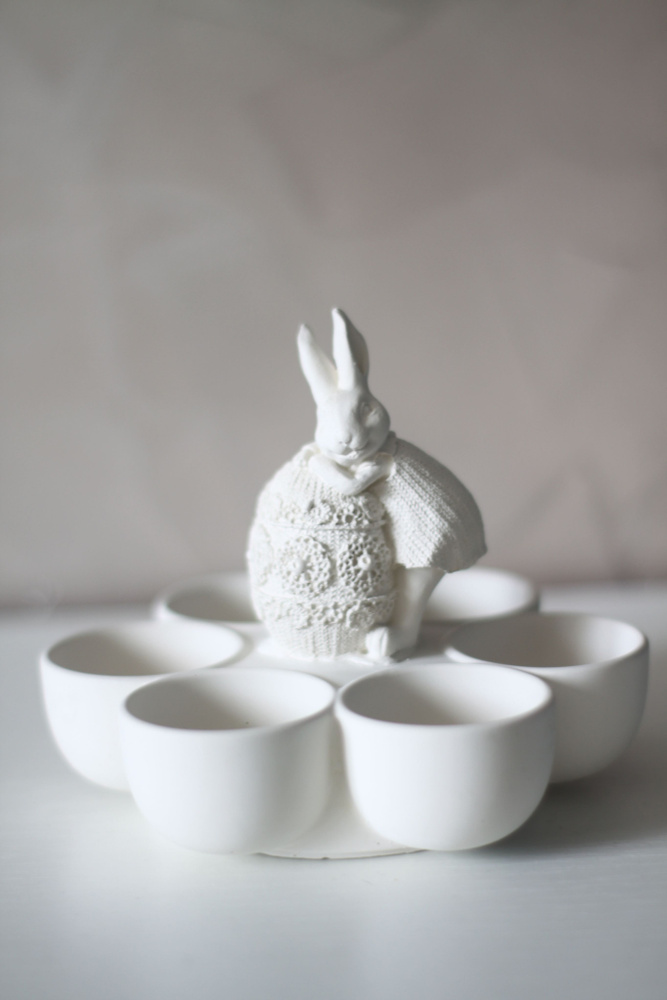Подставка для яиц на пасху заяц кролик зайка #1
