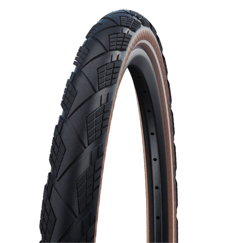 27.5x2.35 Schwalbe Marathon Efficiency Folding EVO V Guard 6 830 11654424 Bronze Reflex OZON 1579435374