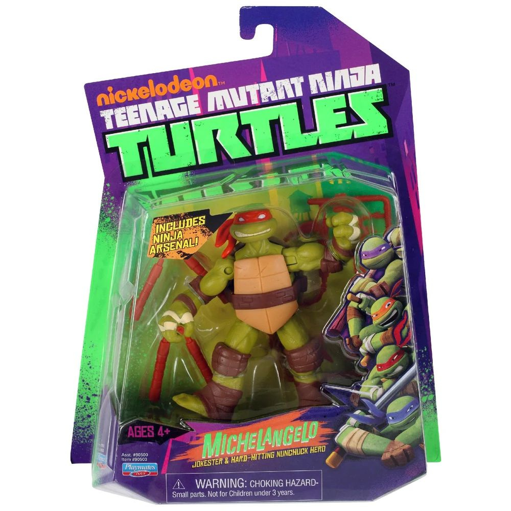 Teenage Mutant Ninja Turtles,Кукла, коллекционная, 12 см,w #1