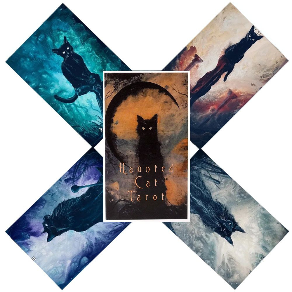 Таро Призрачный кот/The Haunted Cat Tarot - купить с доставкой по выгодным  ценам в интернет-магазине OZON (1541247862)