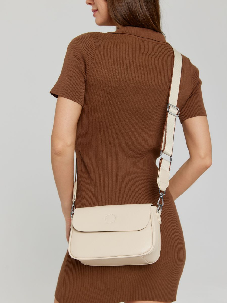 Сумка женская кросс-боди через плечо, деловая, офисная, повседневная сумка на плечо Carlotty  #1