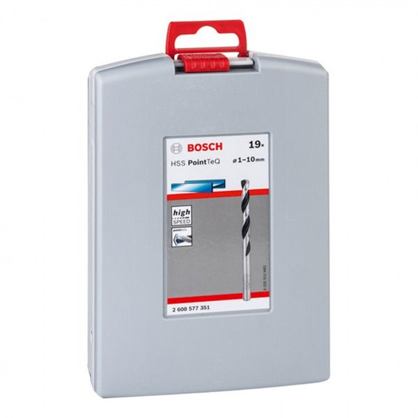 Набор сверл по металлу Bosch "HSS PointTeQ ProBox", 19 шт 2608577351 #1