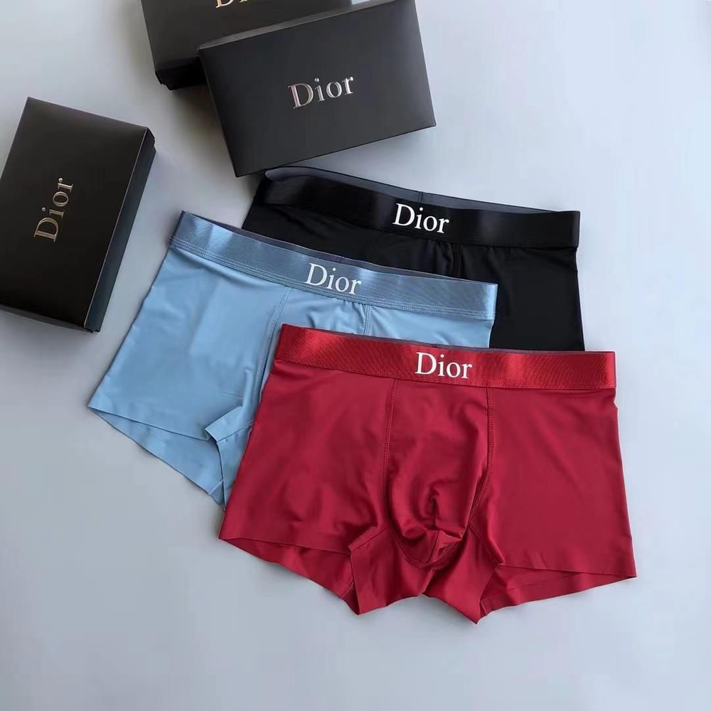 Трусы Dior, 3 шт #1