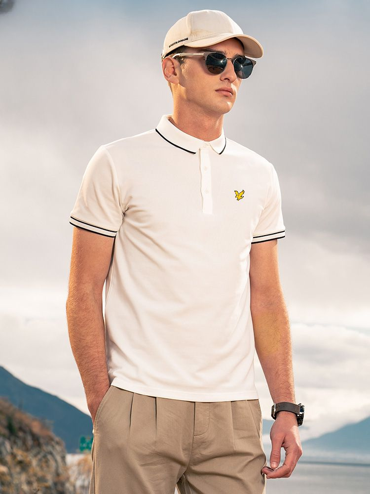Поло Lyle & Scott, размер 46, цвет белый - купить по выгодной цене в ...