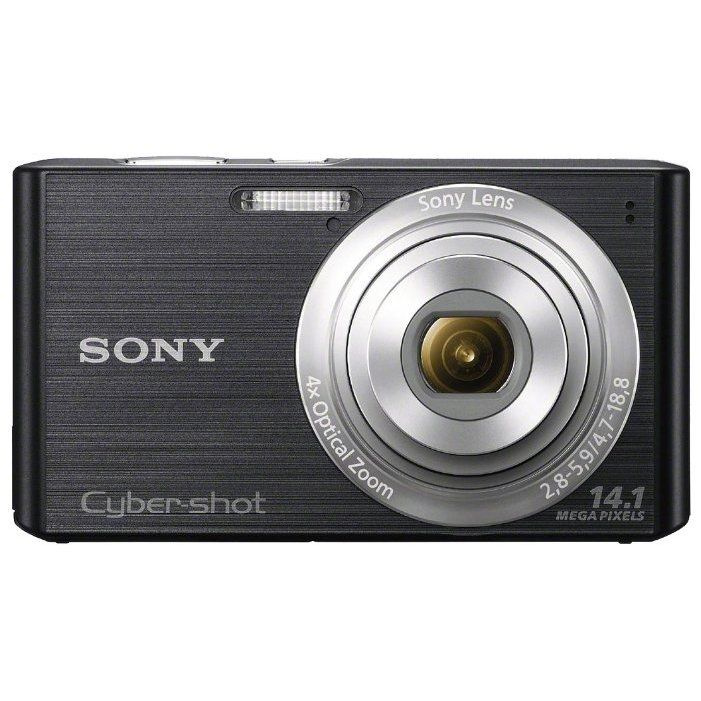 Sony Cyber-shot DSC-W610 Black Компактный фотоаппарат купить на