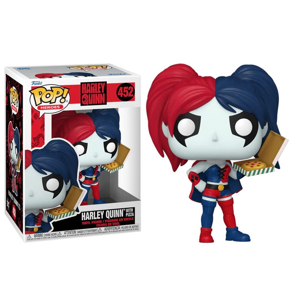 Фигурка Funko Pop! Harley Quinn with Pizza (Фанко Поп Харли Квинн с пиццей)  - купить с доставкой по выгодным ценам в интернет-магазине OZON (1586349639)