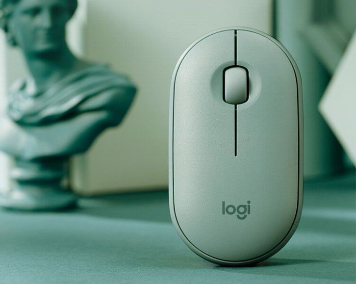 Мышь беспроводная Logitech M350, зеленый #1