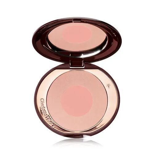 Charlotte Tilbury Двухцветные пудровые румяна CHEEK TO CHIC (First Love) #1