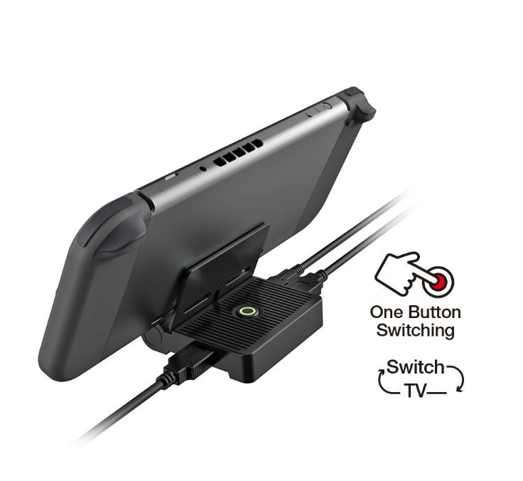 Док-станция, видео-конвертер HDMI - Type C для Nintendo Switch и OLED для подключения к TV  #1