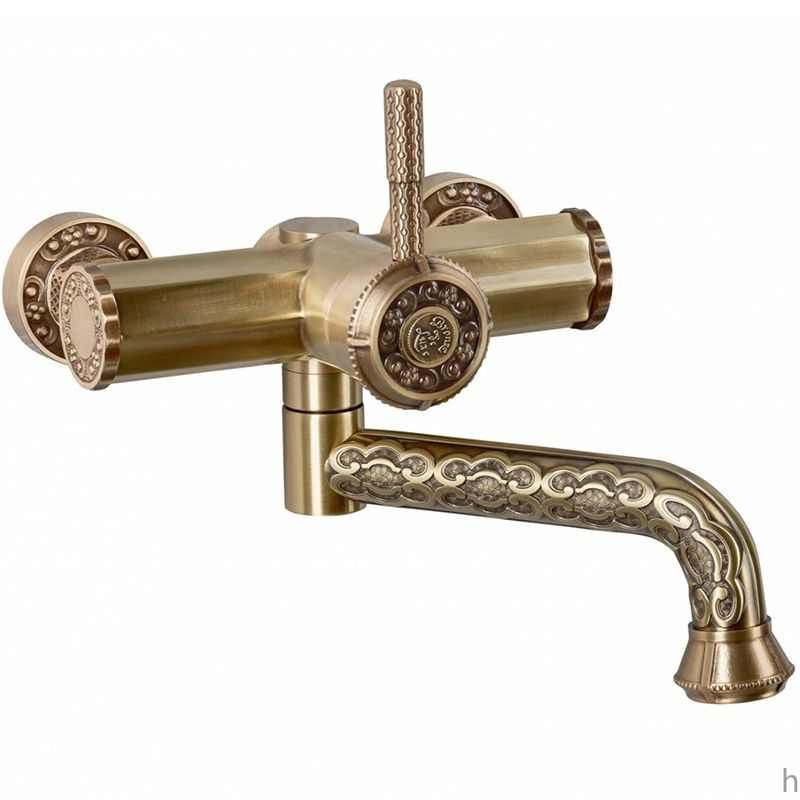 Смеситель для раковины на кухню и ванную / кран для умывальника Bronze ...