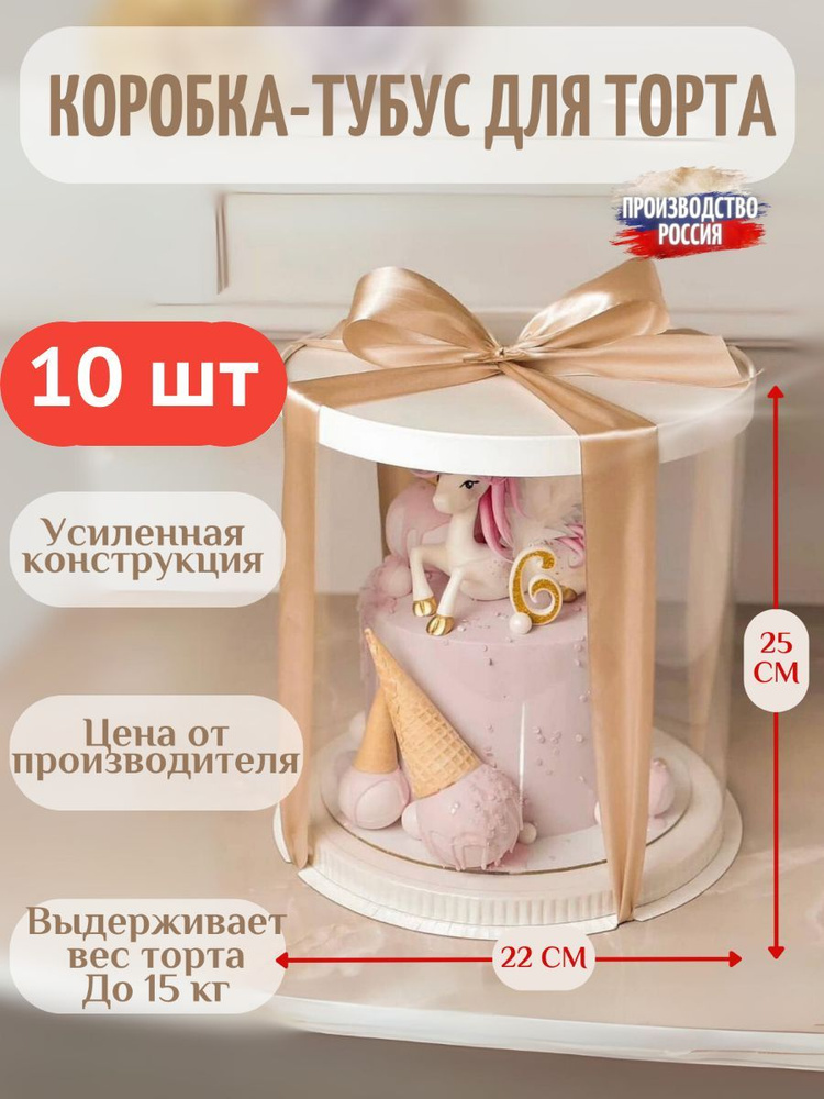 Коробка для продуктов, 22х22 см х25 см #1