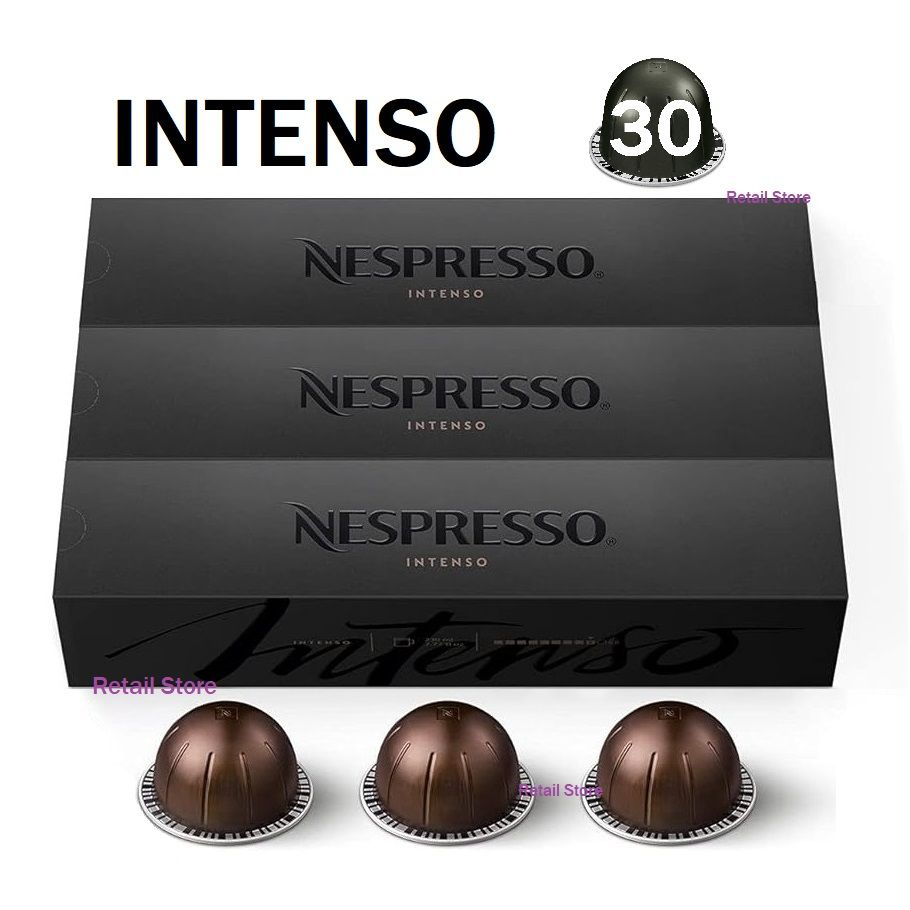 Набор кофе Nespresso Vertuo INTENSO, 3 упаковки (30 капсул) #1