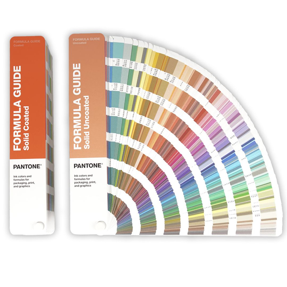 Каталог цветов PANTONE FORMULA GUIDE COATED & UNCOATED / Колеровочный ...