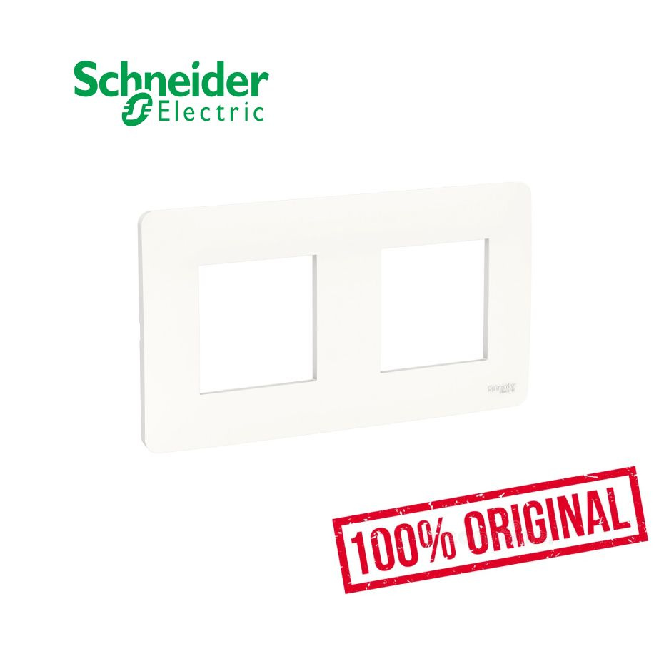 Schneider Electric Рамка электроустановочная Unica Studio, белый, 2 пост., 1 шт.  #1